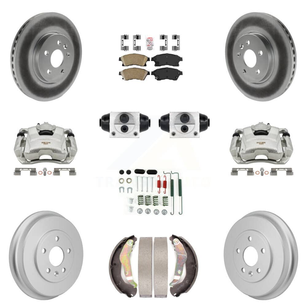 Transit Auto - KCG-102911N - Front and Rear Disc Brake Kits
