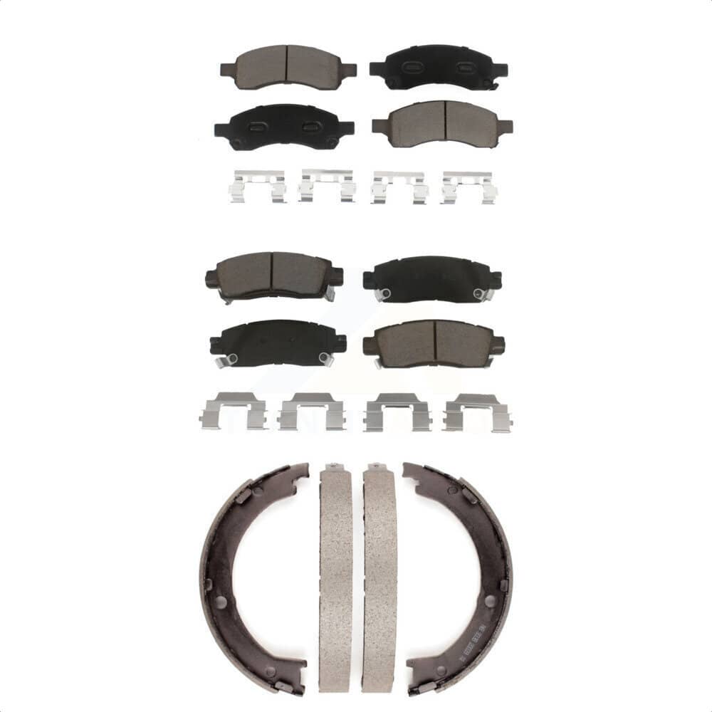 Transit Auto - KCN-100018 - Front and Rear Disc Brake Pad Kits