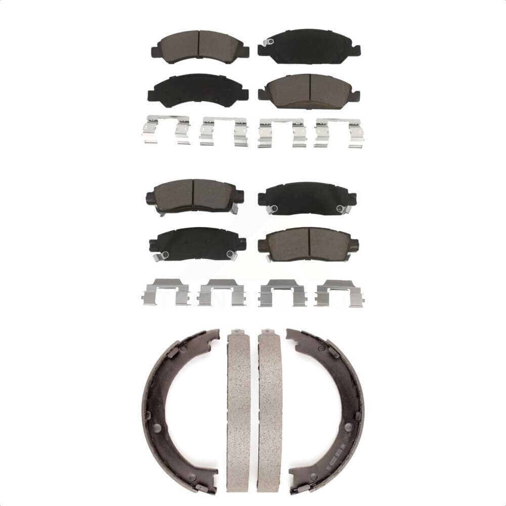 Transit Auto - KCN-100020 - Front and Rear Disc Brake Pad Kits