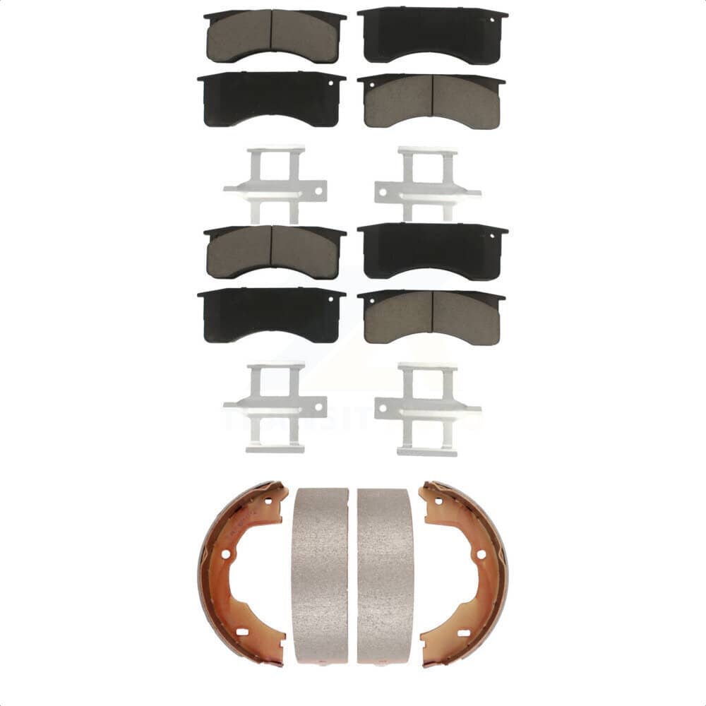 Transit Auto - KCN-100024 - Front and Rear Disc Brake Pad Kits