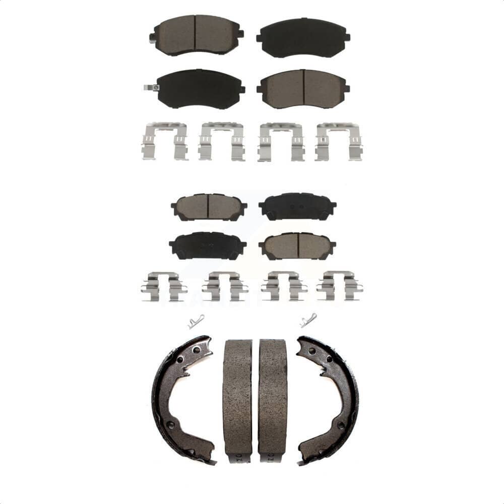 Transit Auto - KCN-100030 - Front and Rear Disc Brake Pad Kits