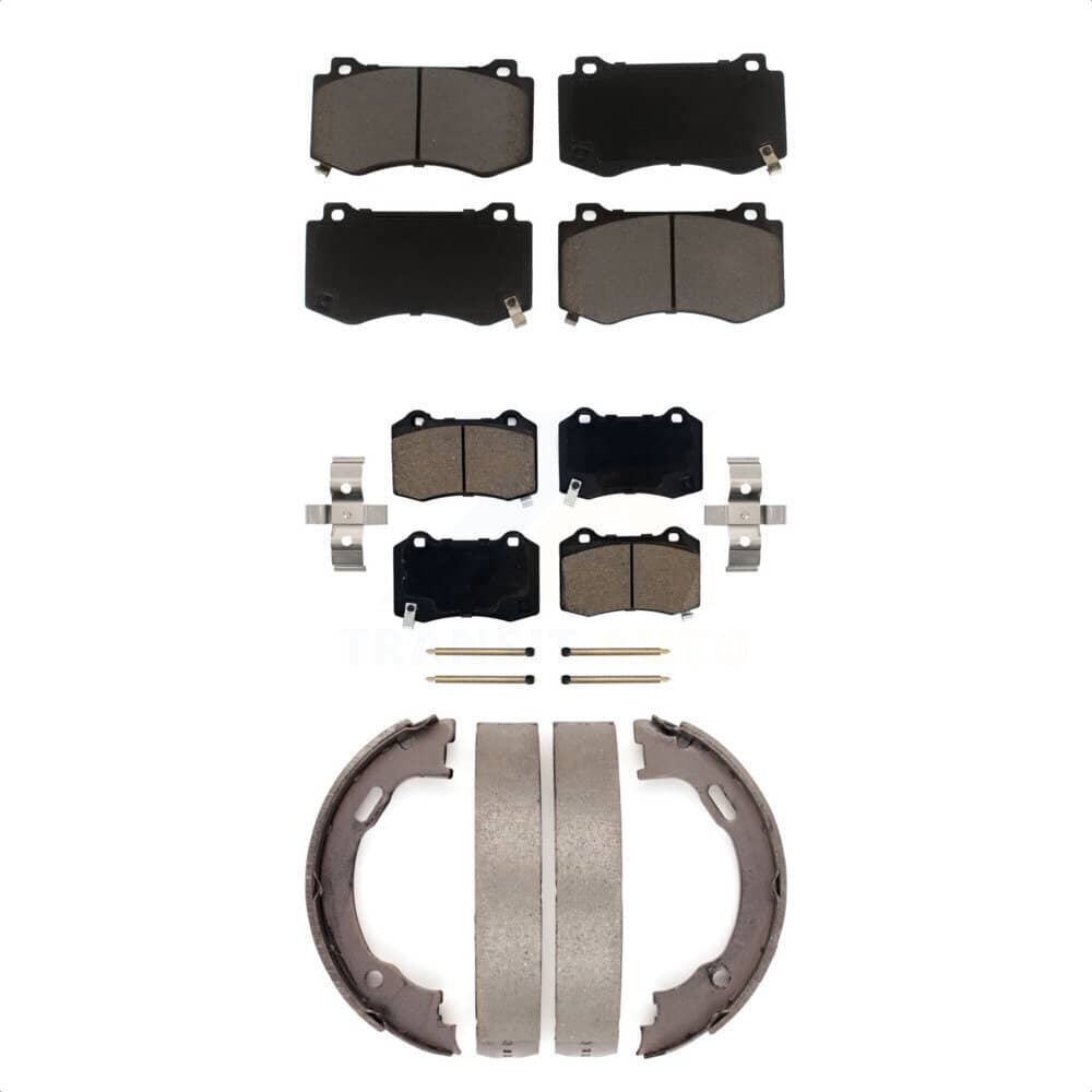 Transit Auto - KCN-100033 - Front and Rear Disc Brake Pad Kits