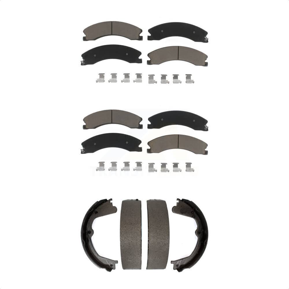 Transit Auto - KCN-100046 - Front and Rear Disc Brake Pad Kits