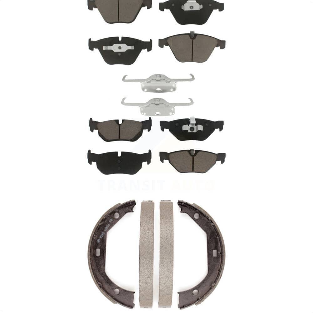 Transit Auto - KCN-100060 - Front and Rear Disc Brake Pad Kits