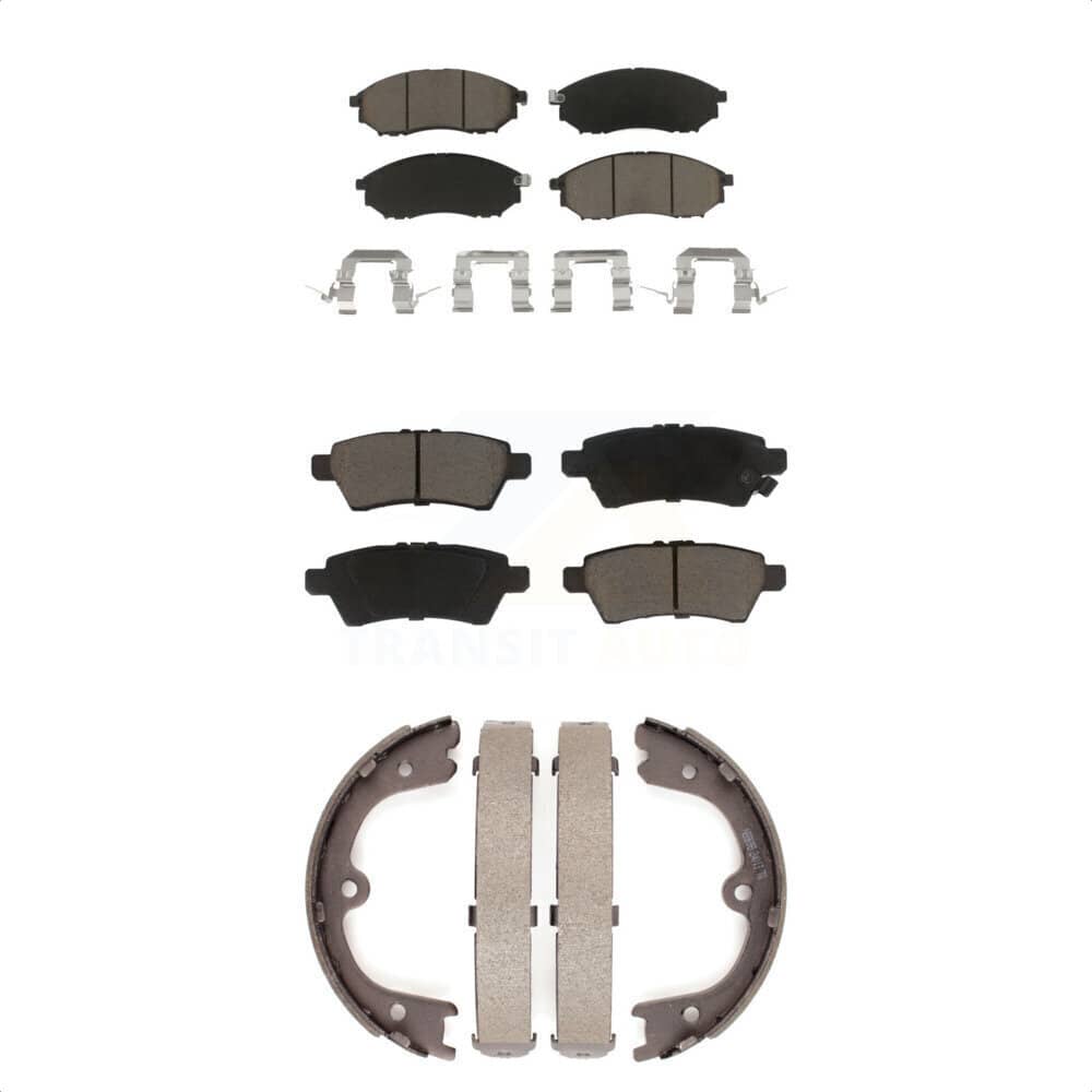 Transit Auto - KCN-100073 - Front and Rear Disc Brake Pad Kits