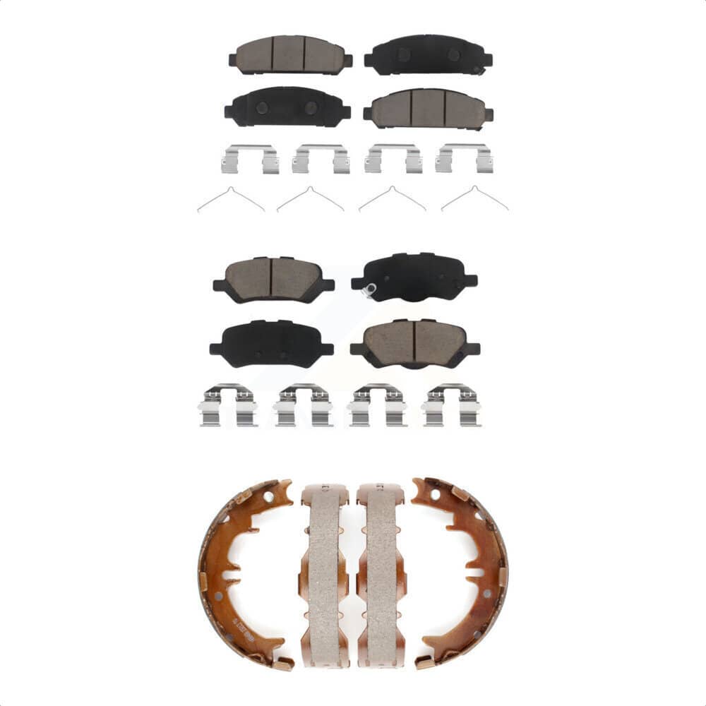 Transit Auto - KCN-100090 - Front and Rear Disc Brake Pad Kits