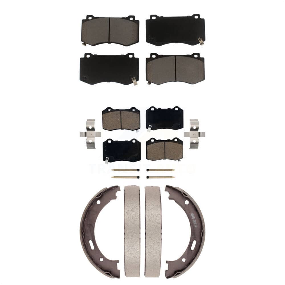 Transit Auto - KCN-100097 - Front and Rear Disc Brake Pad Kits
