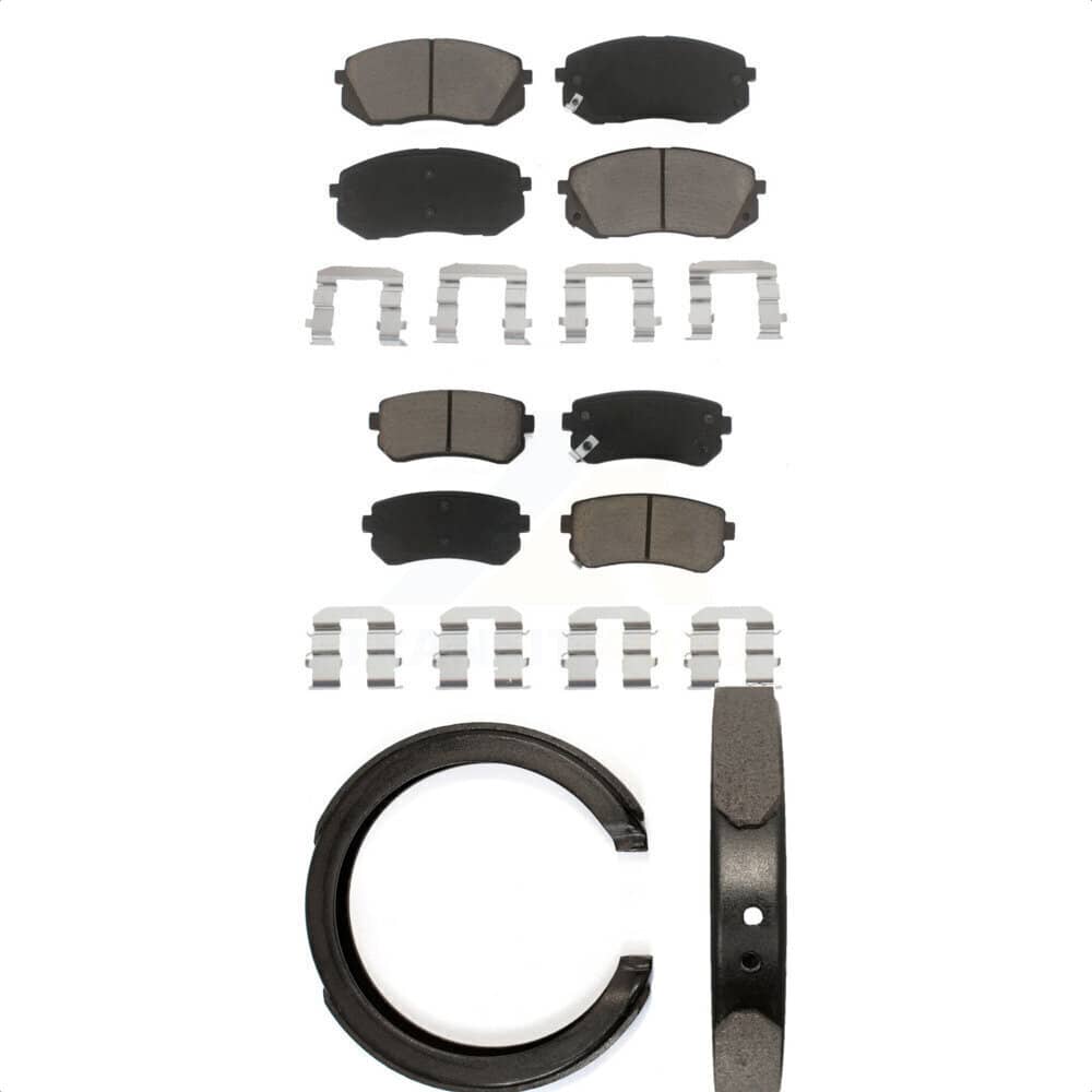 Transit Auto - KCN-100146 - Front and Rear Disc Brake Pad Kits