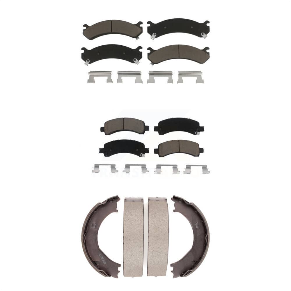 Transit Auto - KCN-100200 - Front and Rear Disc Brake Pad Kits