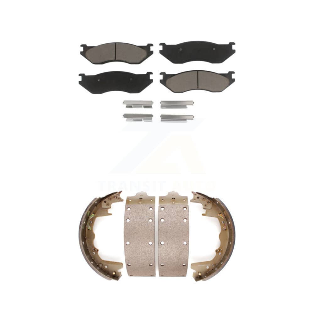 Transit Auto - KCN-100315 - Front and Rear Disc Brake Pad Kits