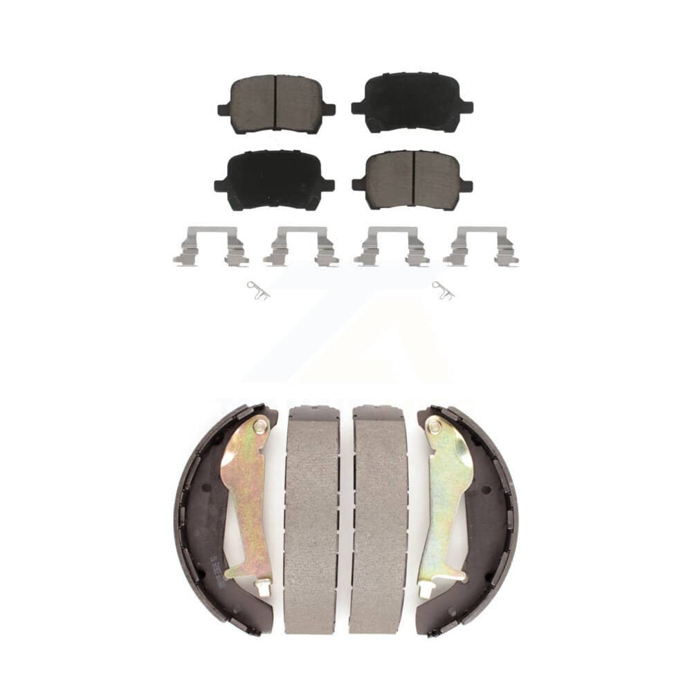 Transit Auto - KCN-100365 - Front and Rear Disc Brake Pad Kits