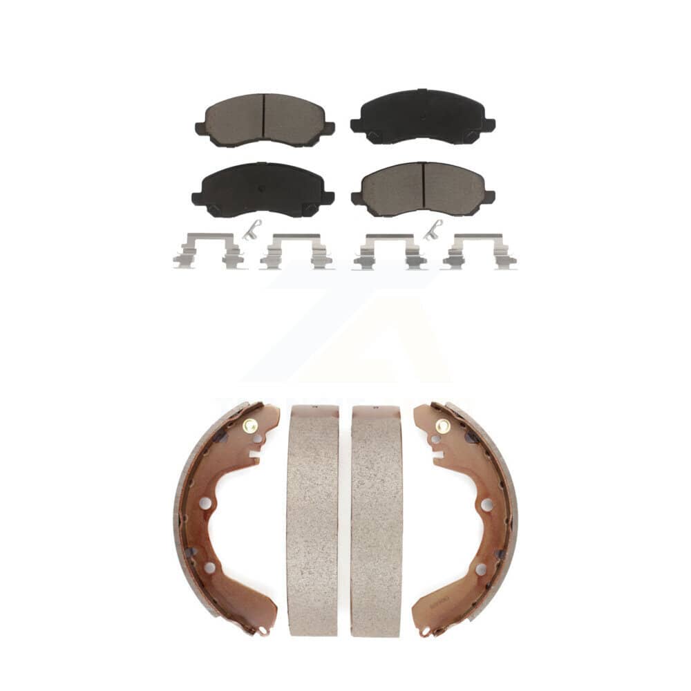 Transit Auto - KCN-100367 - Front and Rear Disc Brake Pad Kits