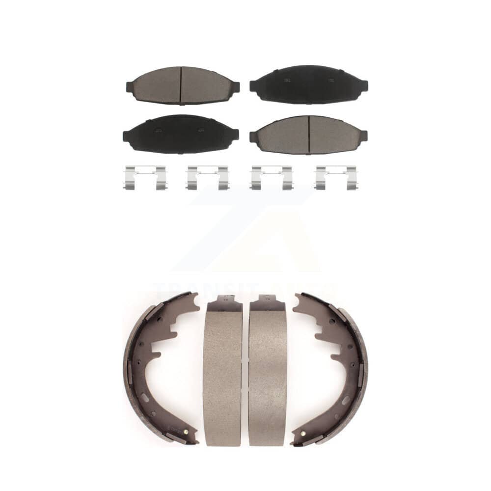 Transit Auto - KCN-100373 - Front and Rear Disc Brake Pad Kits