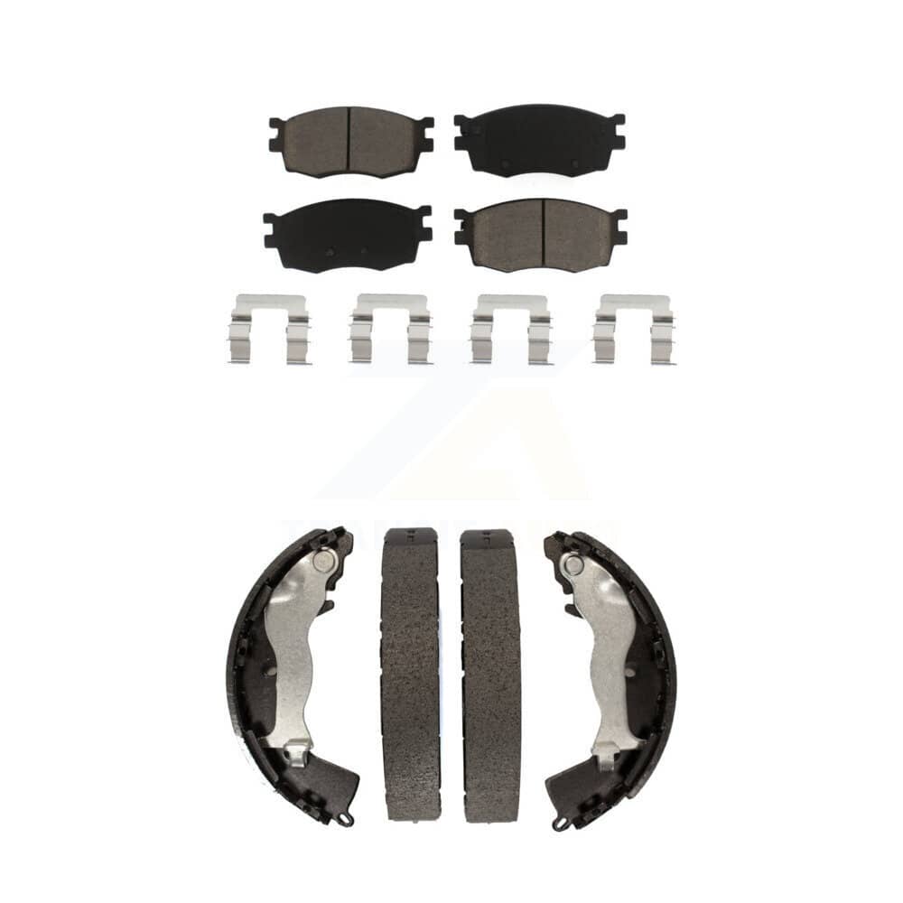 Transit Auto - KCN-100418 - Front and Rear Disc Brake Pad Kits