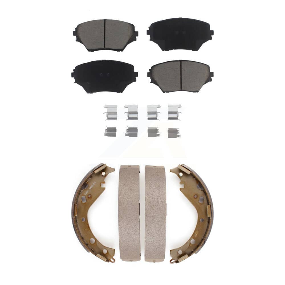 Transit Auto - KCN-100420 - Front and Rear Disc Brake Pad Kits