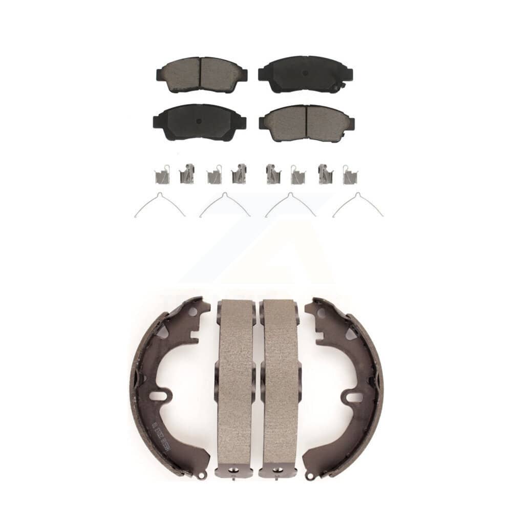 Transit Auto - KCN-100480 - Front and Rear Disc Brake Pad Kits