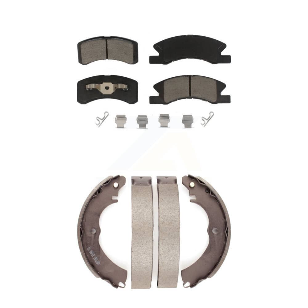 Transit Auto - KCN-100489 - Front and Rear Disc Brake Pad Kits