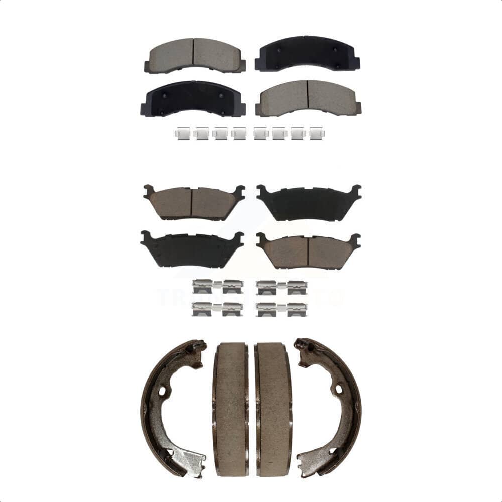 Transit Auto - KCN-100787 - Front and Rear Disc Brake Pad Kits