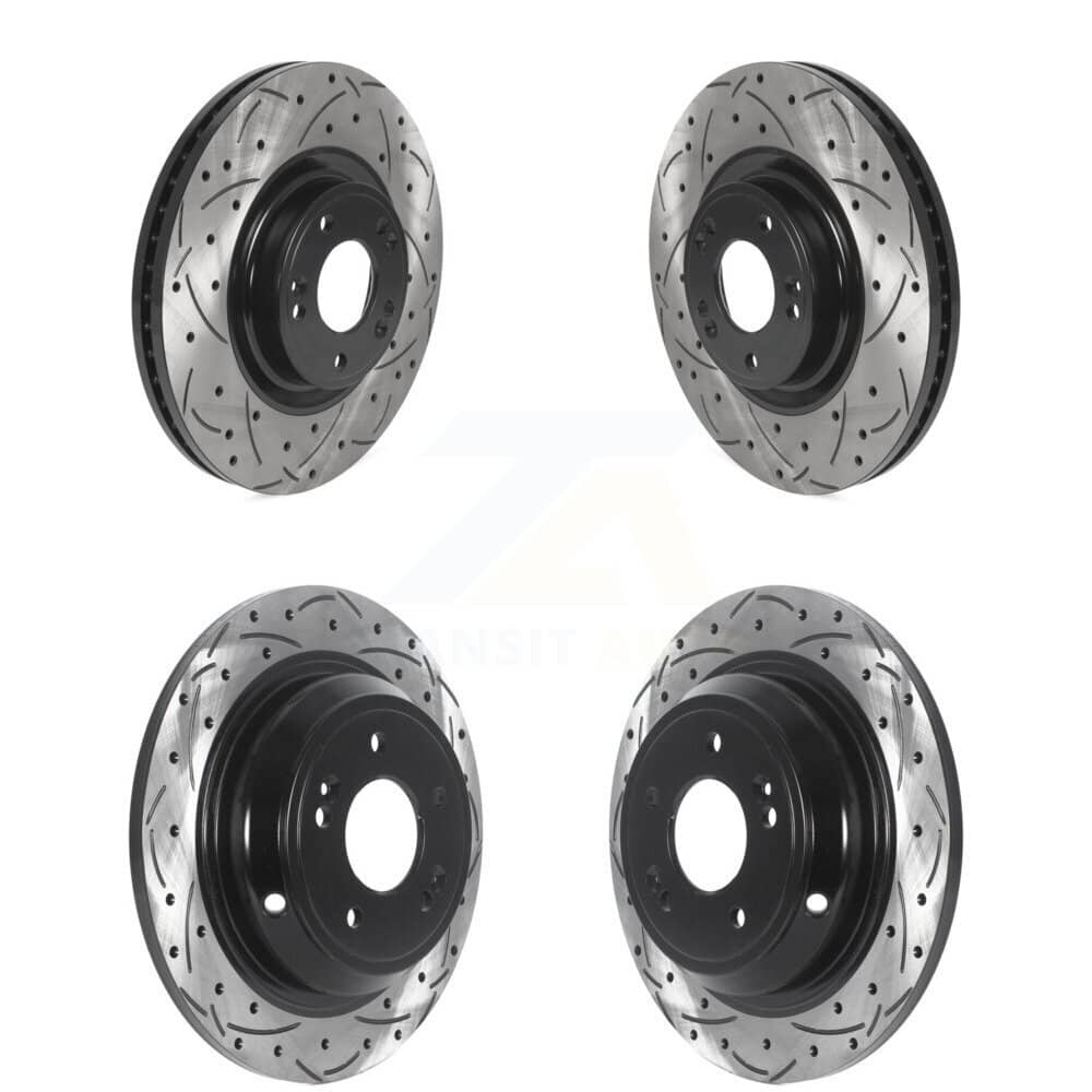 DS-One - KD-100490 - Front and Rear Disc Brake Rotor Kits