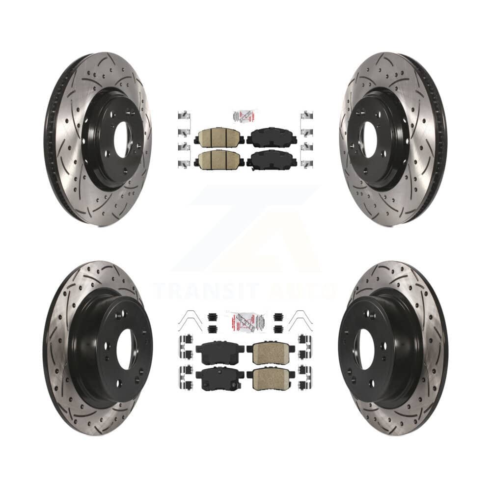 Transit Auto - KDA-100578 - Front and Rear Disc Brake Kits