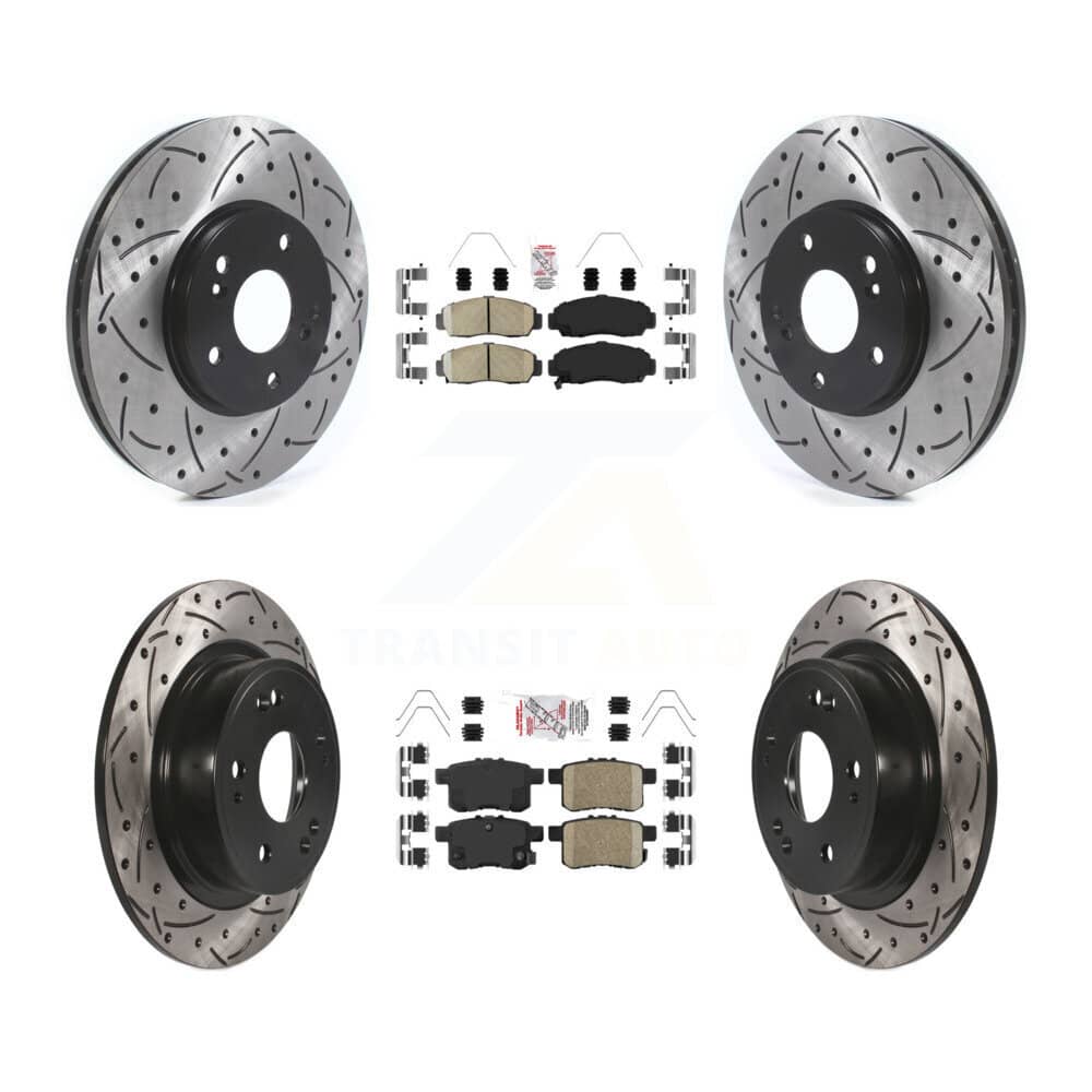 Transit Auto - KDA-100625 - Front and Rear Disc Brake Kits