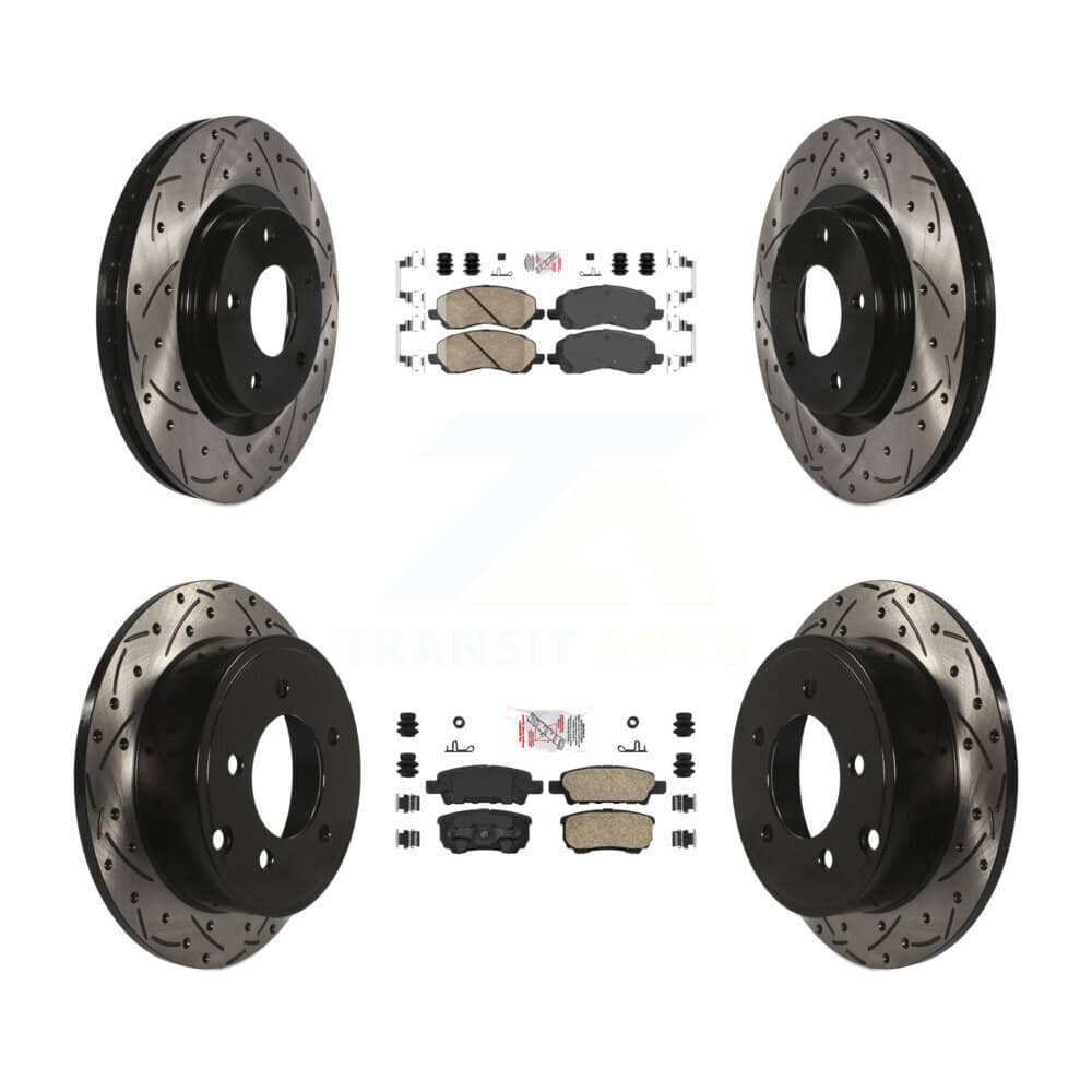 Transit Auto - KDA-100651 - Front and Rear Disc Brake Kits