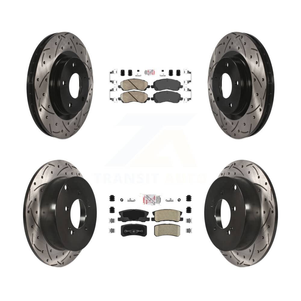 Transit Auto - KDA-100676 - Front and Rear Disc Brake Kits