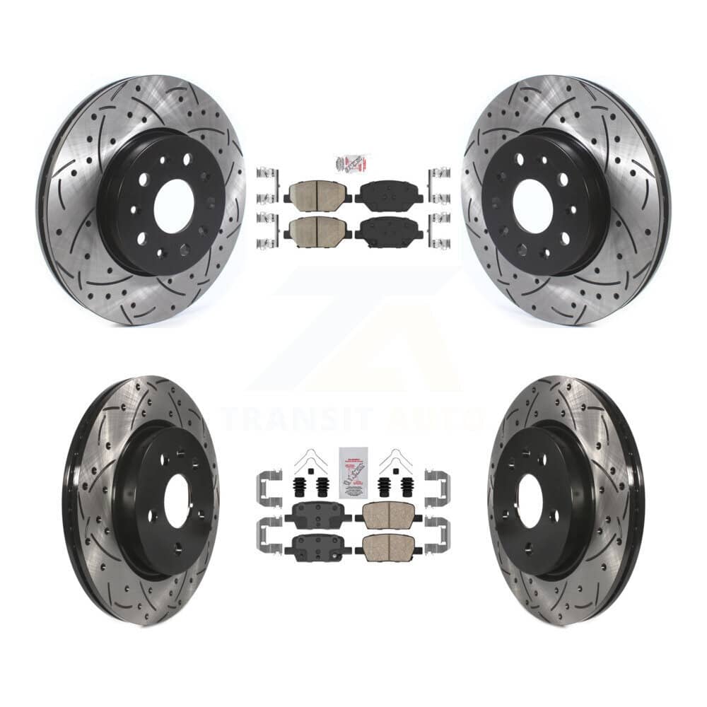 Transit Auto - KDA-100692 - Front and Rear Disc Brake Kits