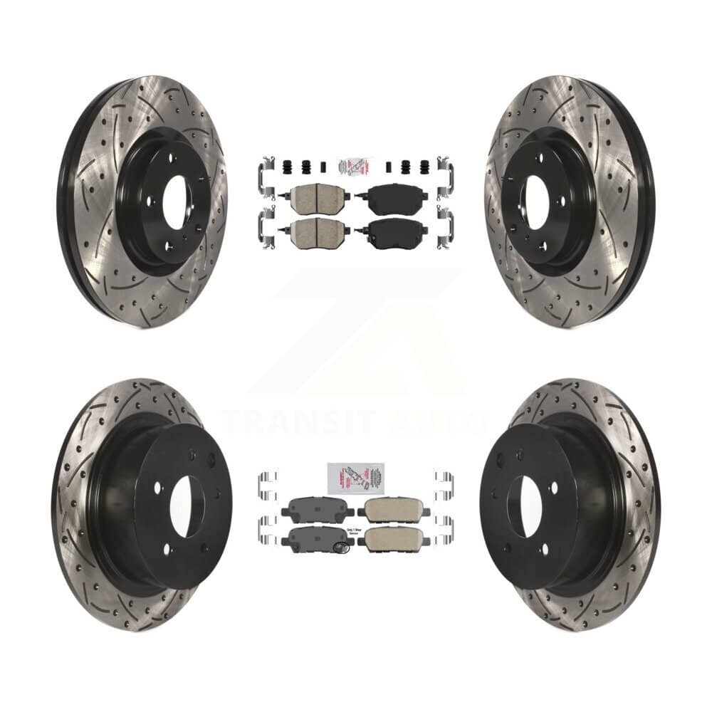 Transit Auto - KDA-100748 - Front and Rear Disc Brake Kits