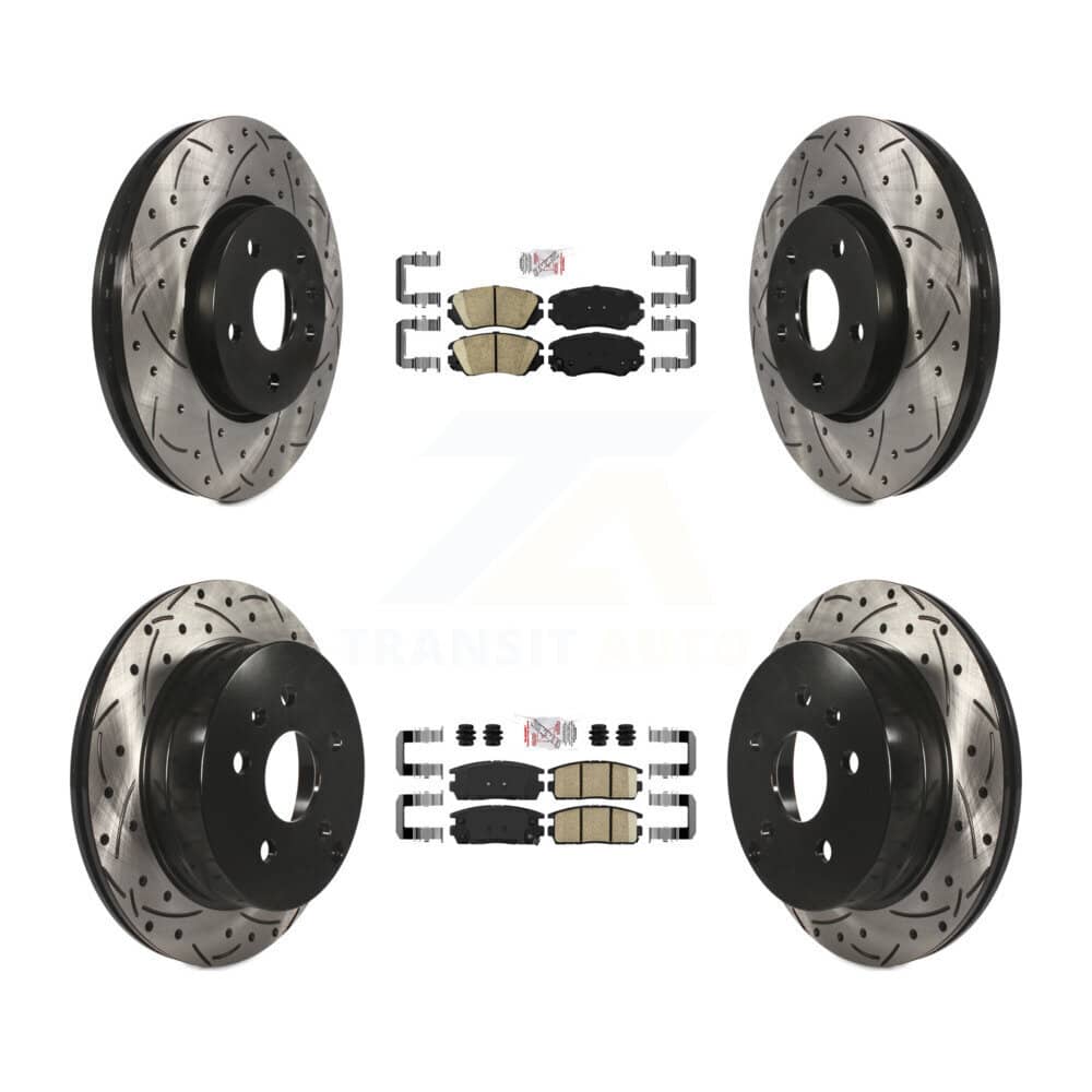 Transit Auto - KDA-100783 - Front and Rear Disc Brake Kits