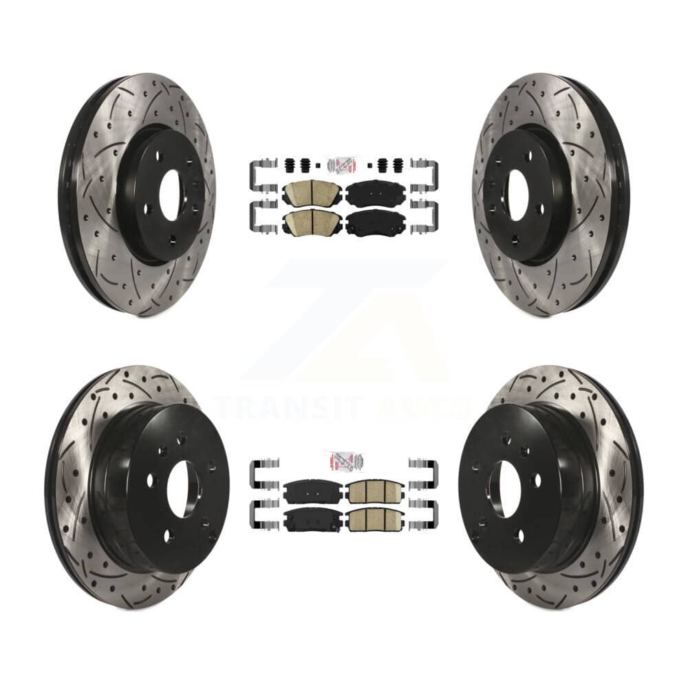 Transit Auto - KDA-100786 - Front and Rear Disc Brake Kits