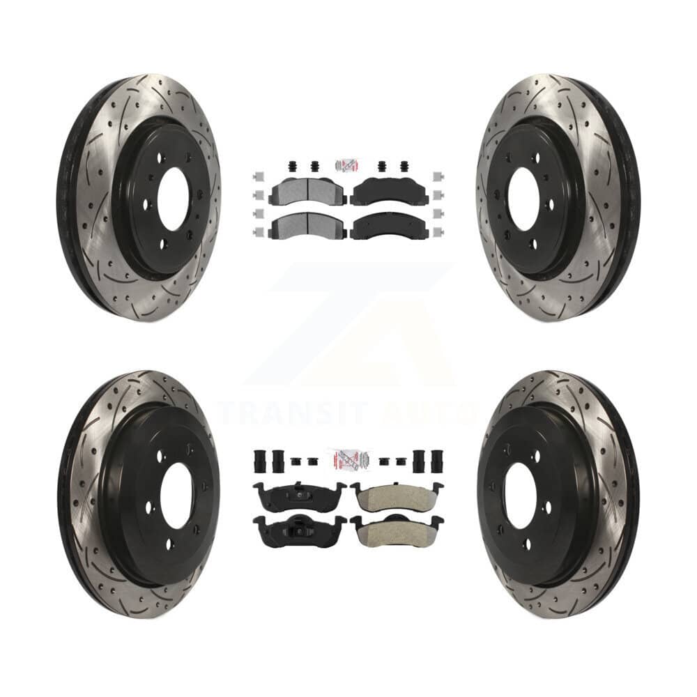 Transit Auto - KDA-100803 - Front and Rear Disc Brake Kits