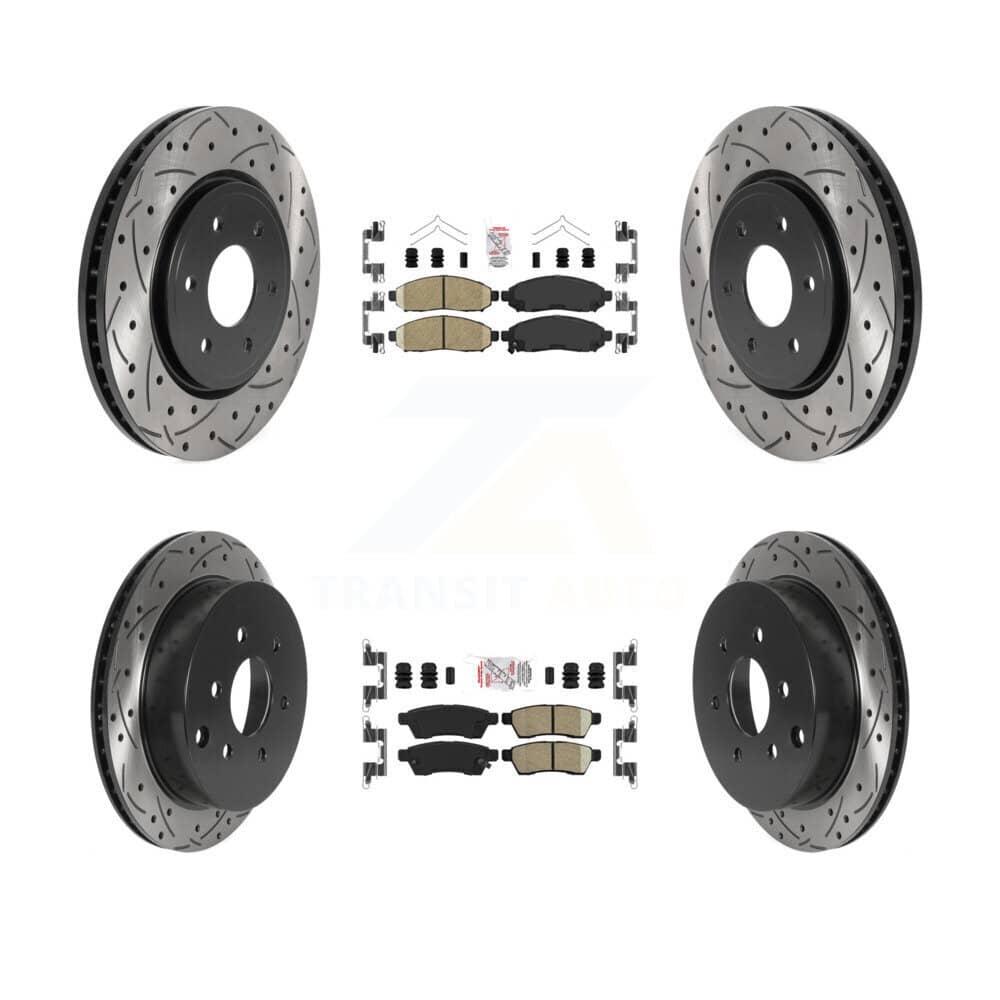 Transit Auto - KDA-100812 - Front and Rear Disc Brake Kits