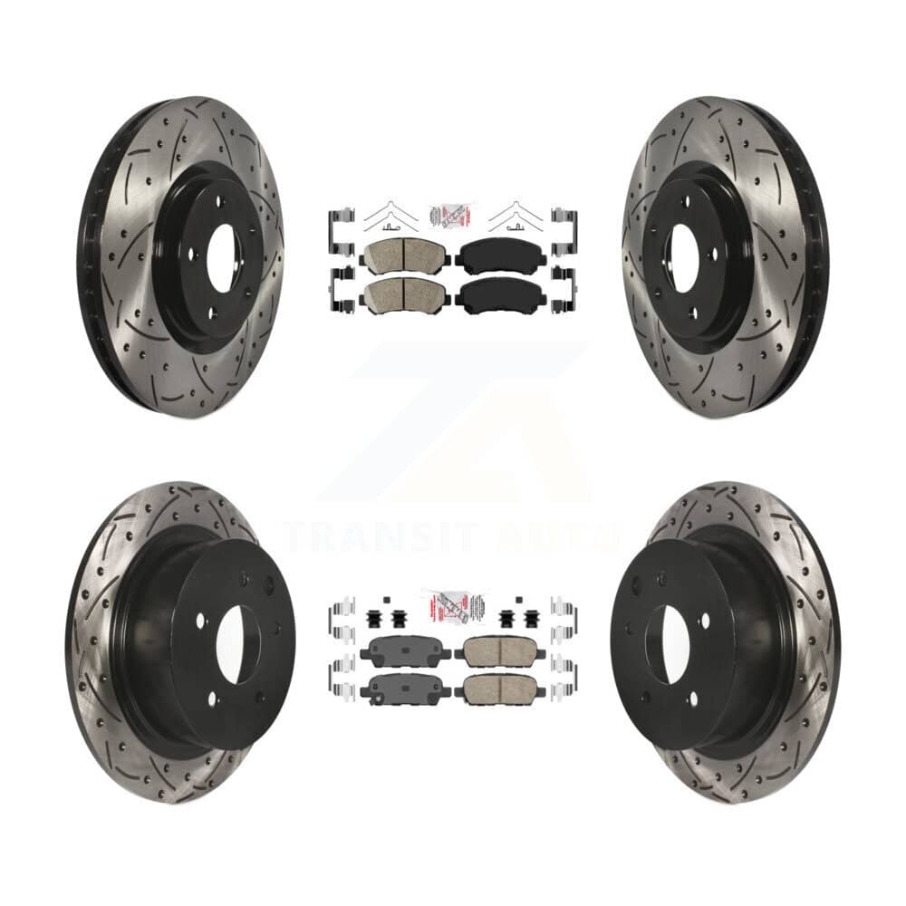Transit Auto - KDA-100927 - Front and Rear Disc Brake Kits
