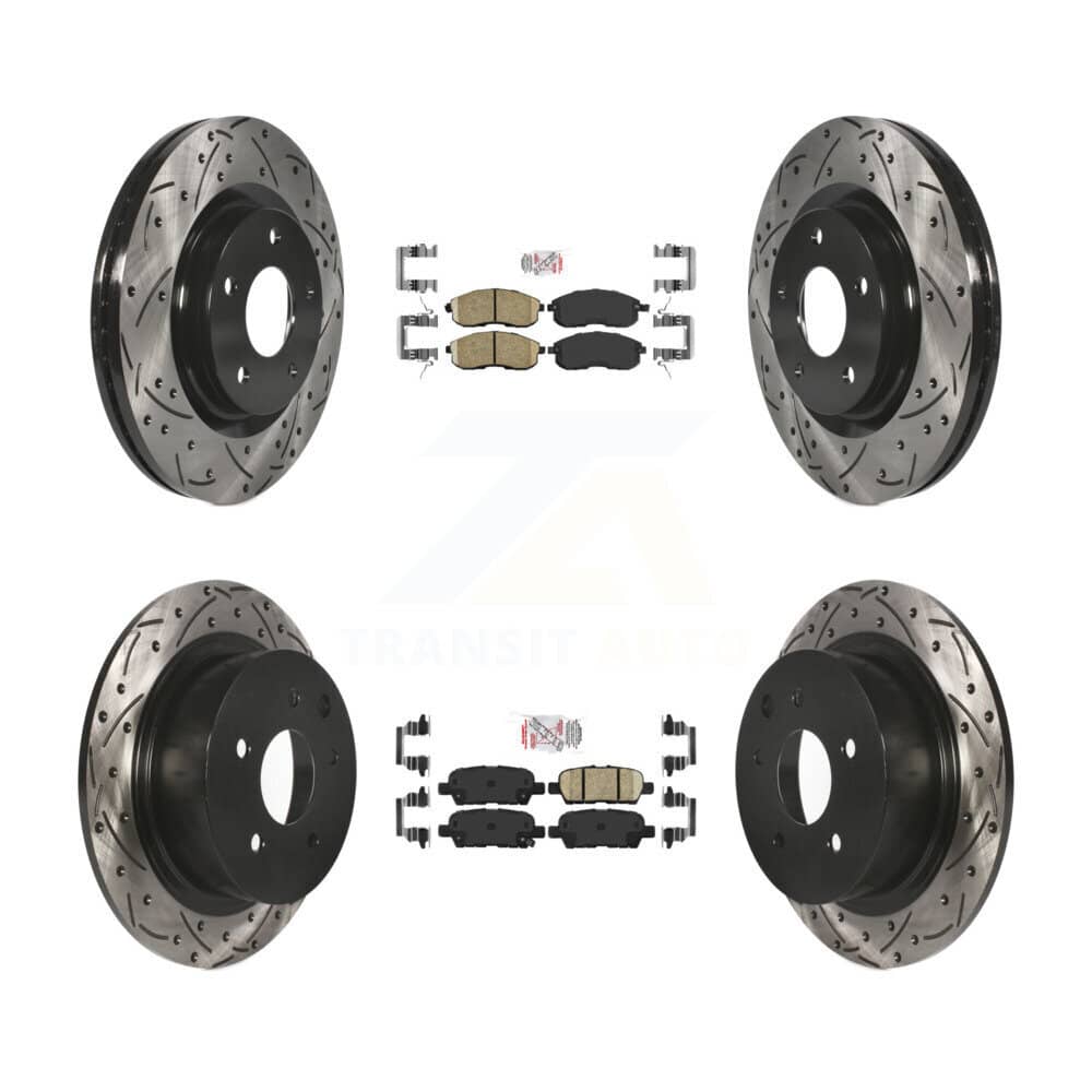 Transit Auto - KDA-100937 - Front and Rear Disc Brake Kits