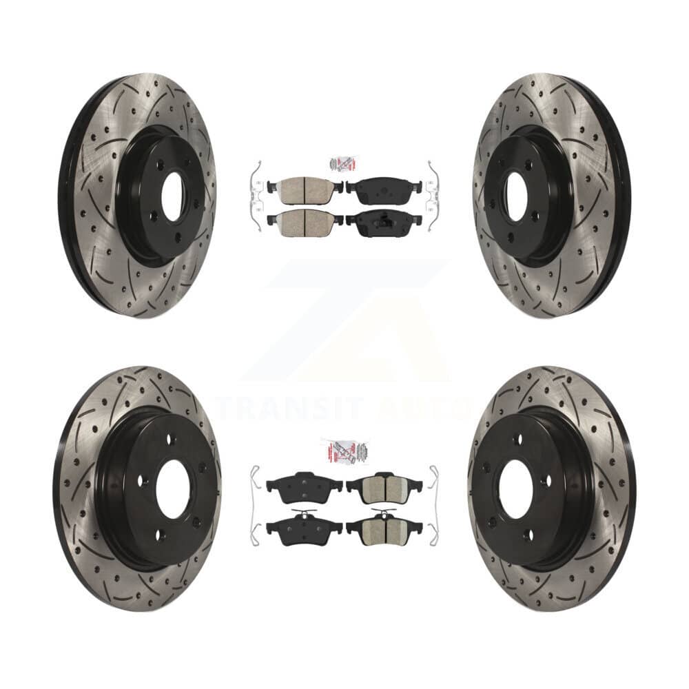 Transit Auto - KDA-100963 - Front and Rear Disc Brake Kits