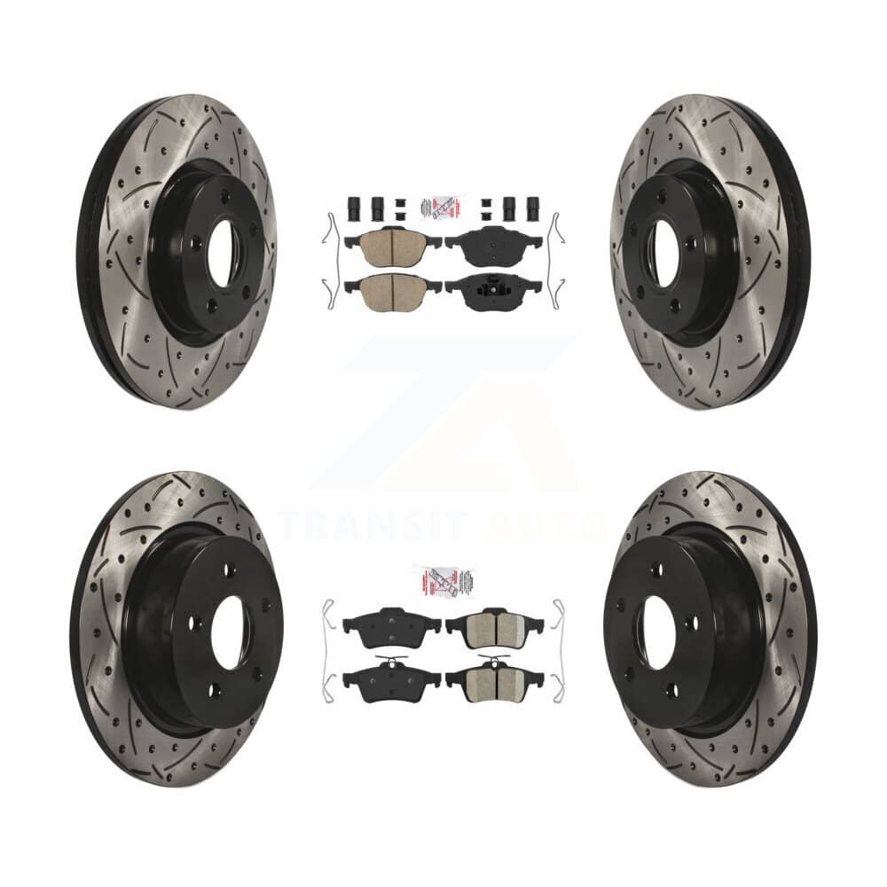 Transit Auto - KDA-100970 - Front and Rear Disc Brake Kits