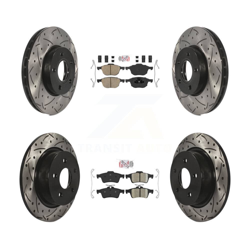 Transit Auto - KDA-100971 - Front and Rear Disc Brake Kits