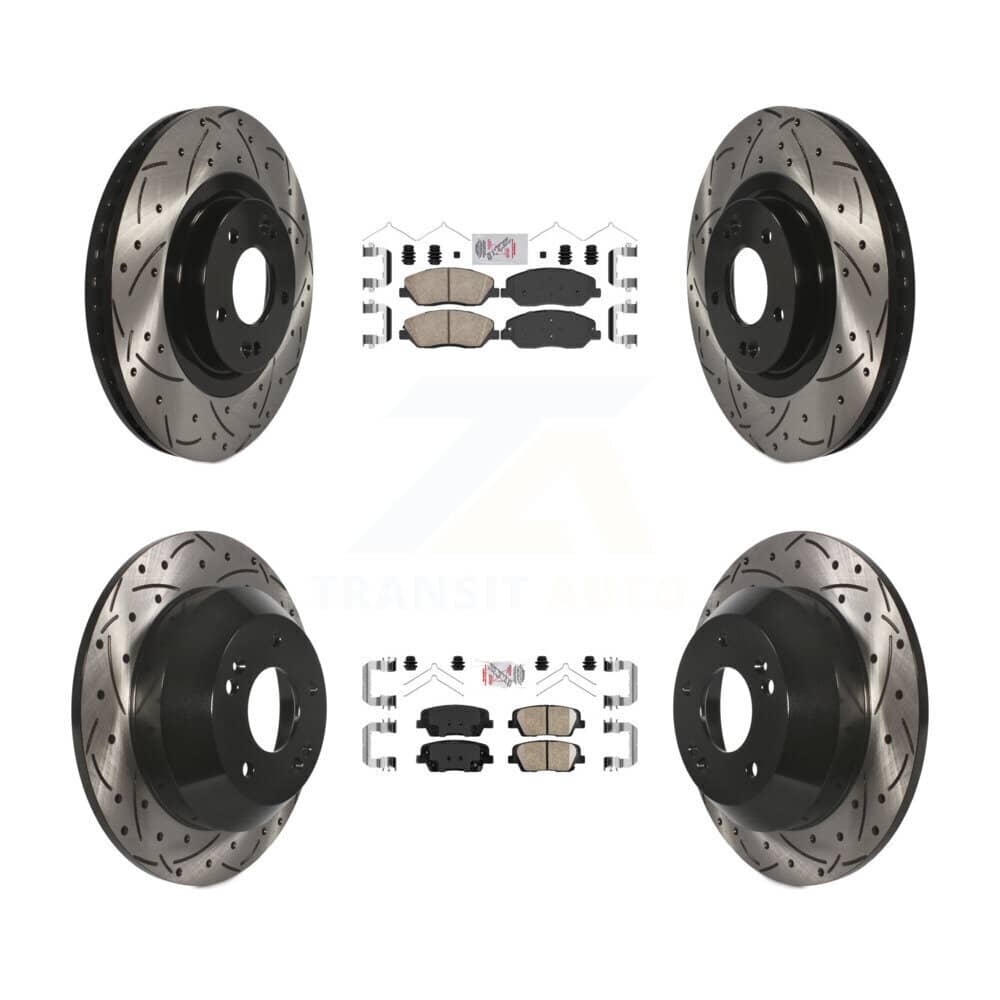 Transit Auto - KDA-101002 - Front and Rear Disc Brake Kits