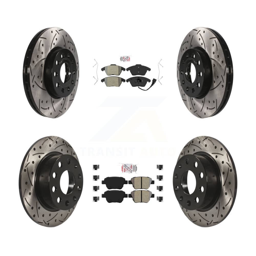 Transit Auto - KDA-101022 - Front and Rear Disc Brake Kits
