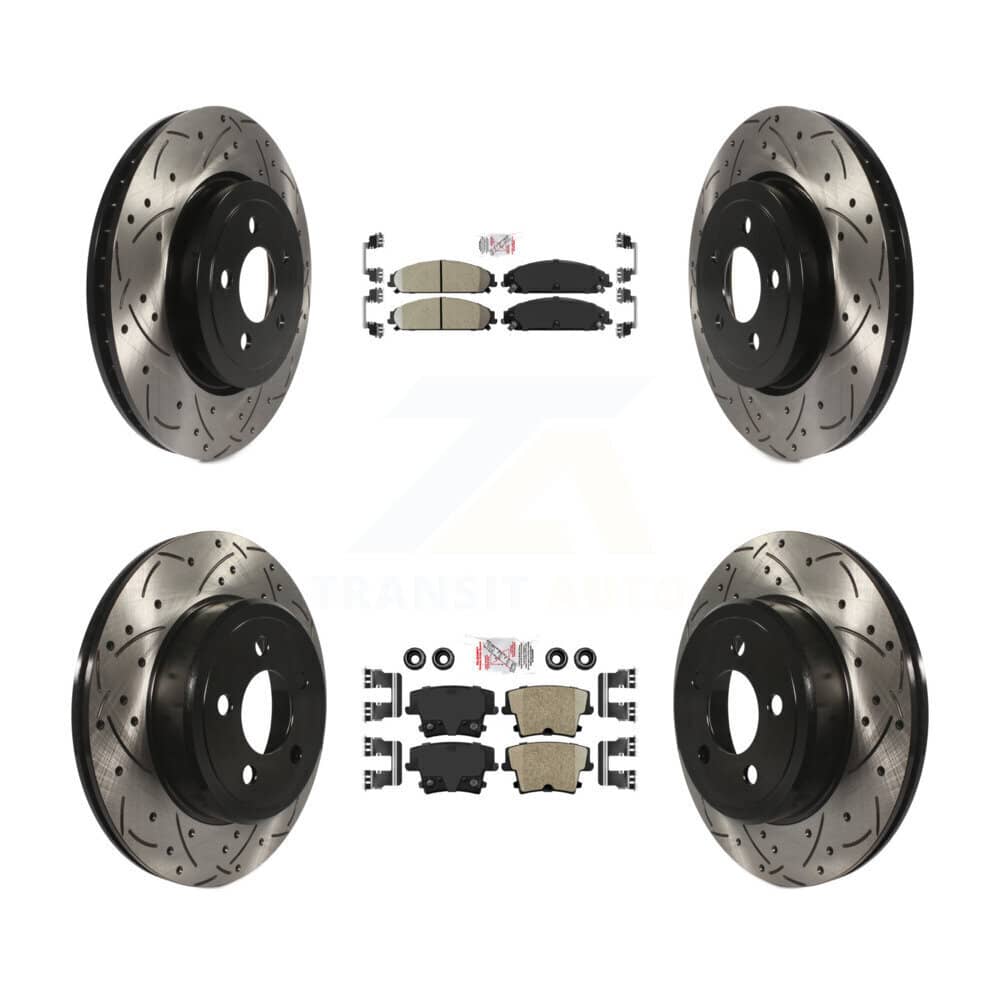 Transit Auto - KDA-101056 - Front and Rear Disc Brake Kits