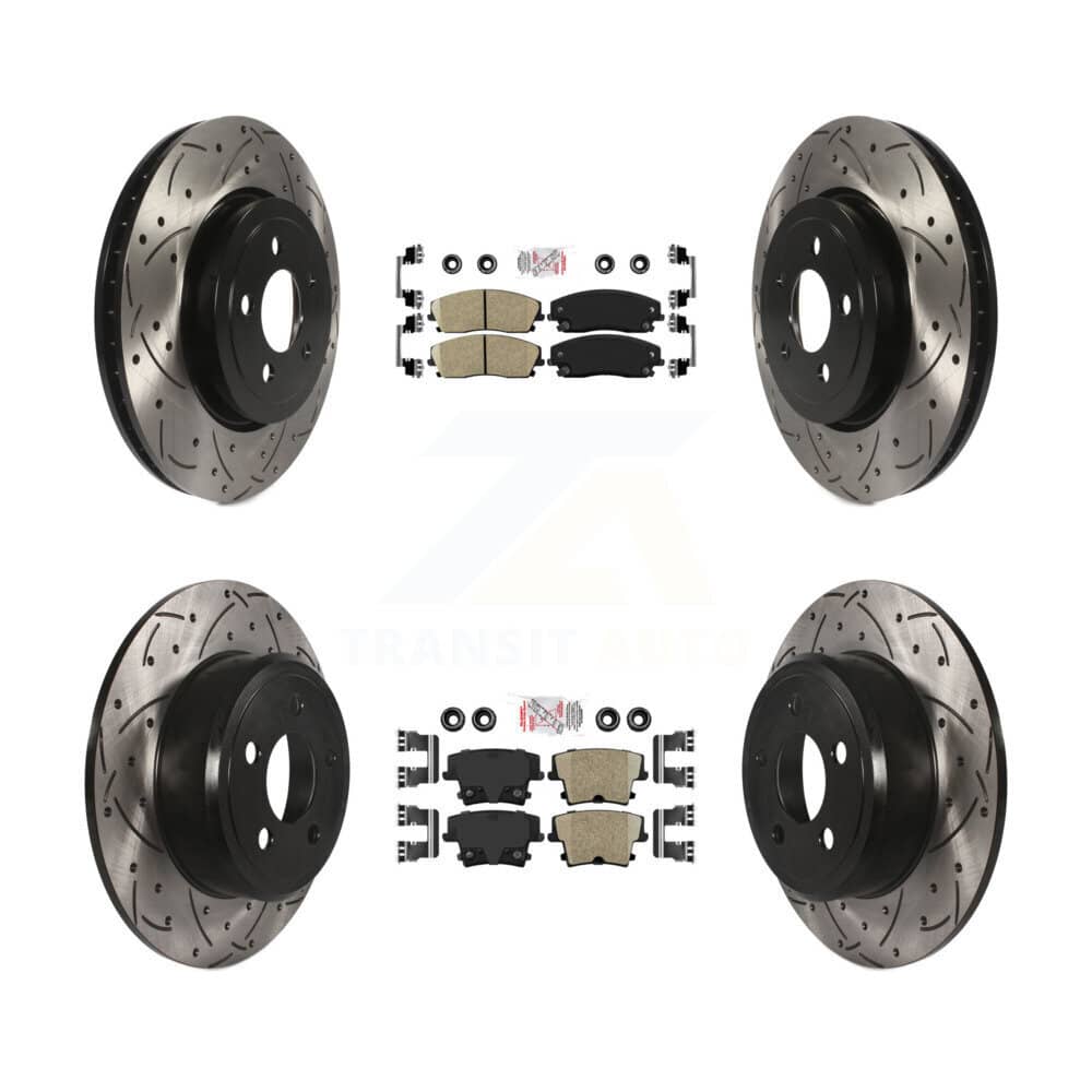 Transit Auto - KDA-101058 - Front and Rear Disc Brake Kits
