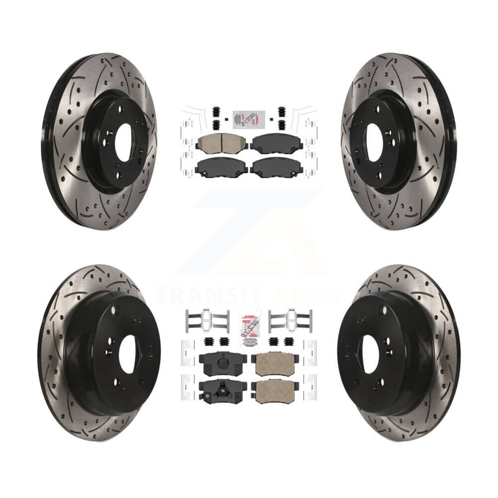 Transit Auto - KDA-101141 - Front and Rear Disc Brake Kits
