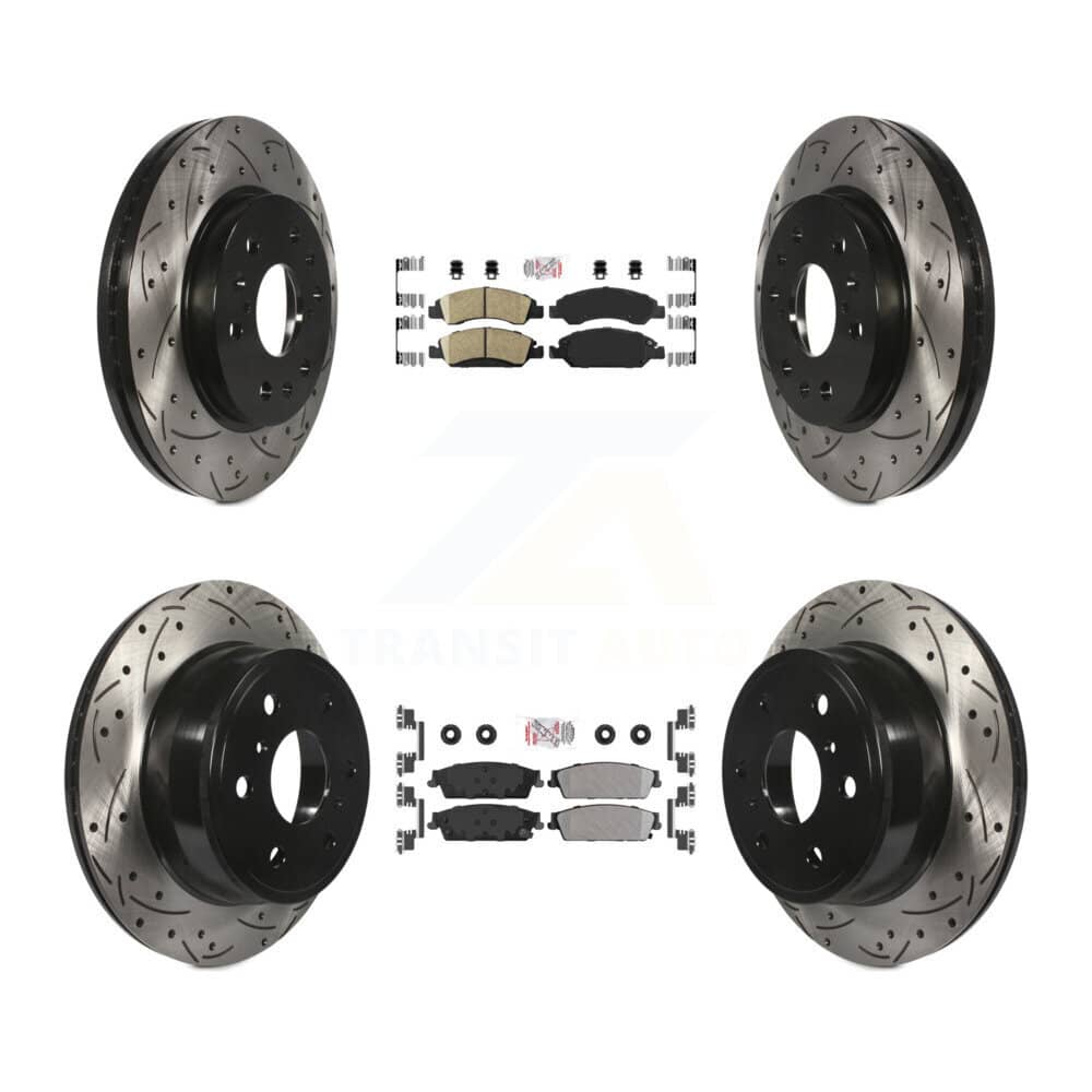Transit Auto - KDA-101172 - Front and Rear Disc Brake Kits
