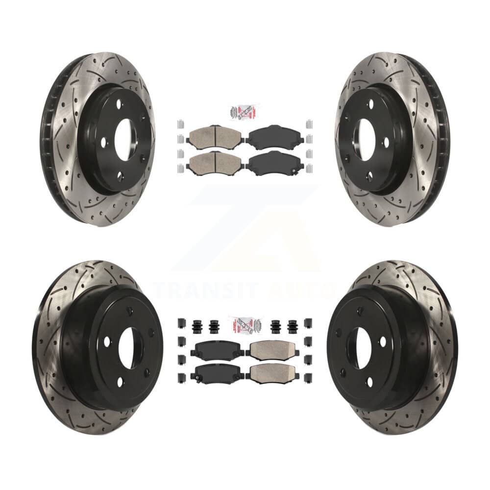 Transit Auto - KDA-101287 - Front and Rear Disc Brake Kits
