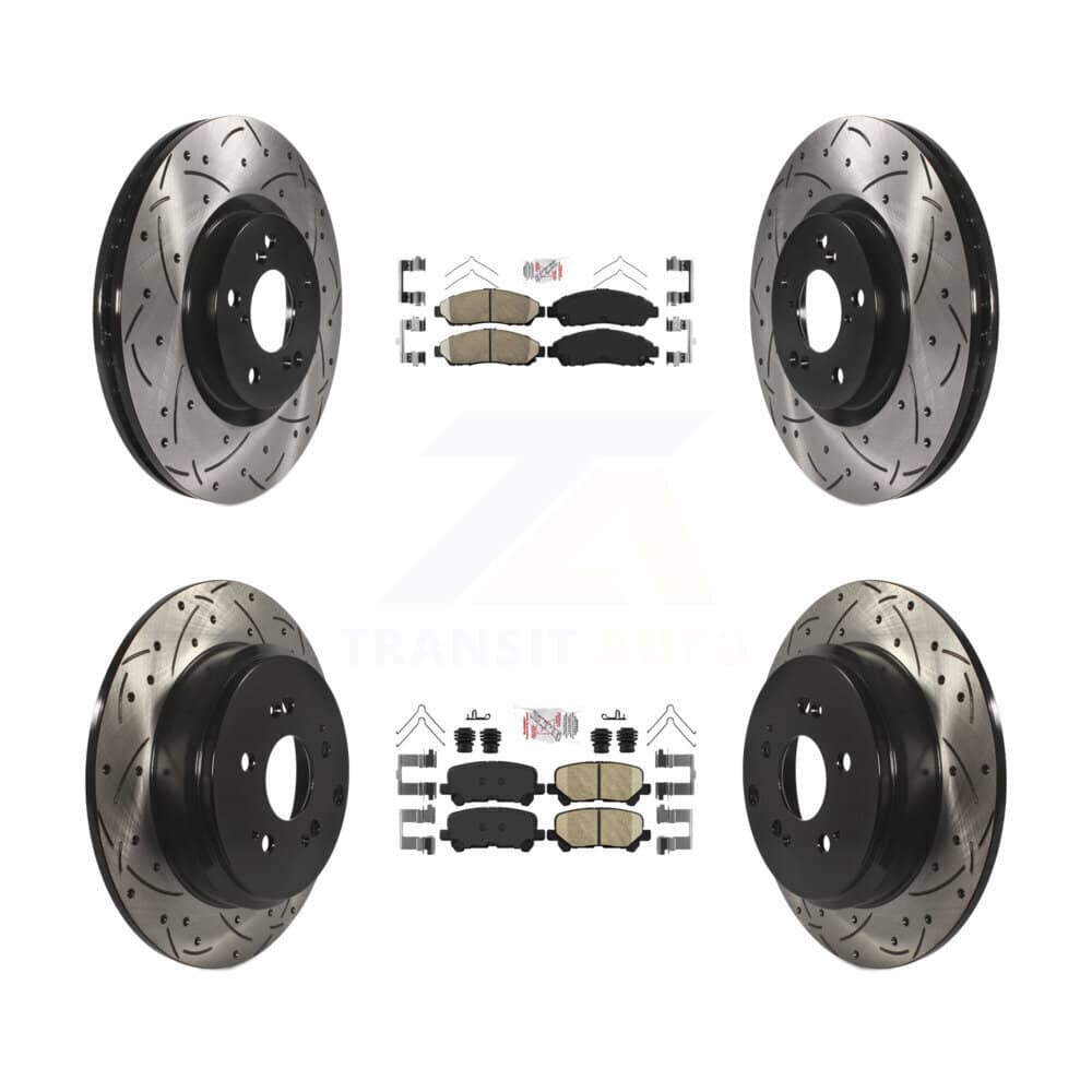 Transit Auto - KDA-101341 - Front and Rear Disc Brake Kits
