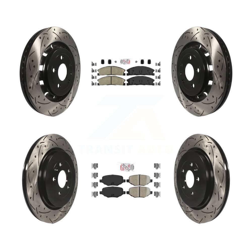 Transit Auto - KDA-101356 - Front and Rear Disc Brake Kits