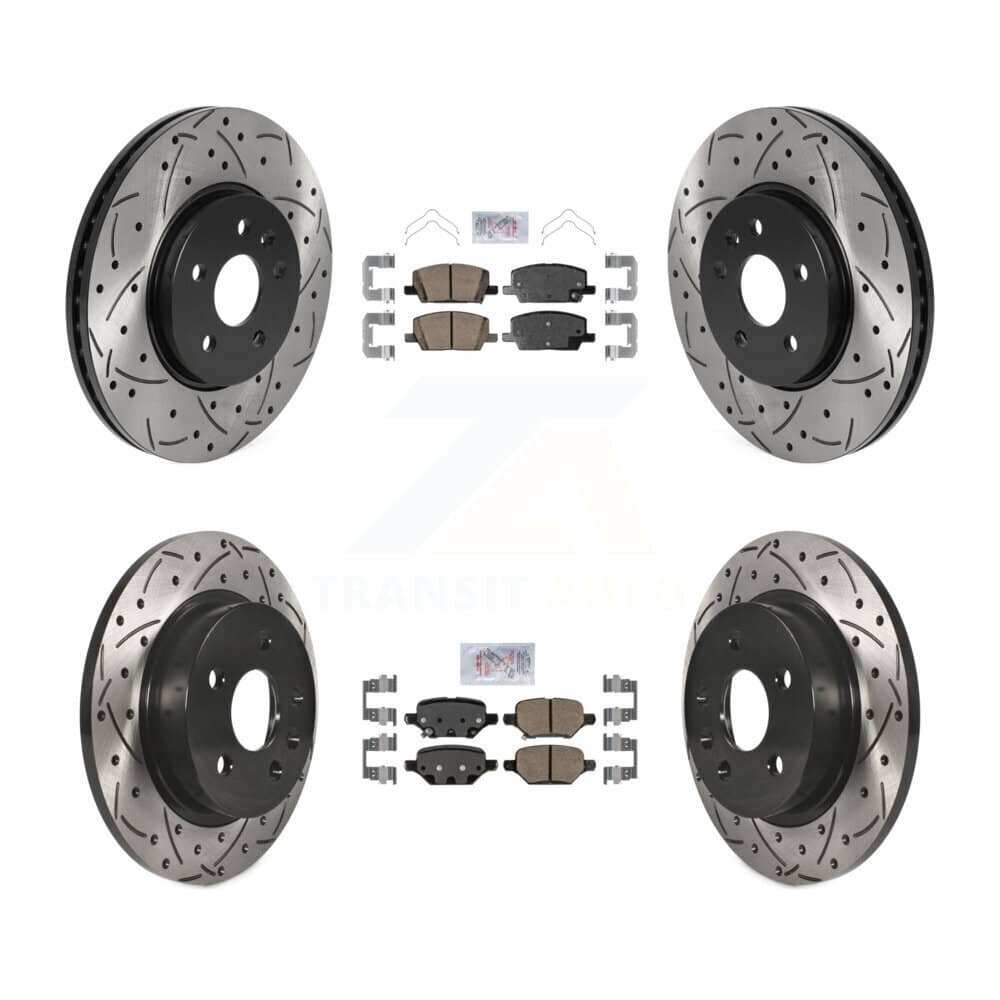 Transit Auto - KDA-101416 - Front and Rear Disc Brake Kits