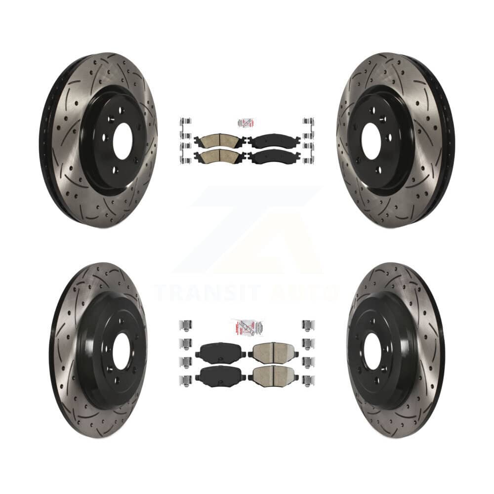 Transit Auto - KDA-101420 - Front and Rear Disc Brake Kits
