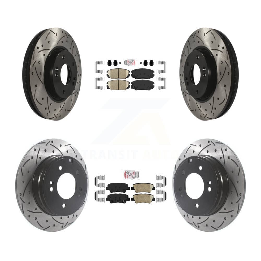 Transit Auto - KDA-101430 - Front and Rear Disc Brake Kits